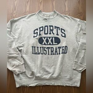 Sports Illustrated Light Gray Heavyweight Sweatshirt Xl